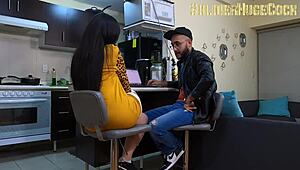 My Best Friend’s New Girlfriend Seduces Me While He’s Distracted