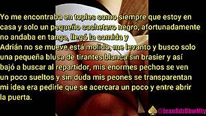 Uber delivery guy fucks me