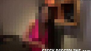 in lingerie, I dominate you as my sissy plaything 😈