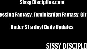 in lingerie, I dominate you as my sissy plaything 😈