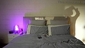 sexting - charlie finger fucks herself in real video