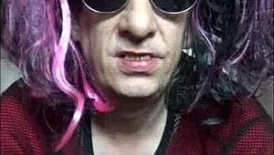 hey, i’m mark wright, a bisexual crossdressing sissy, chaining my bullsack, pissing in bottles, craving real cock in my ass