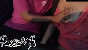 Passenger called me ma'am so I showed my new pussy
