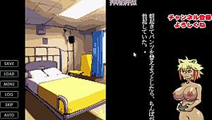 Want to see me collect big breast CG in this hentai milking game?