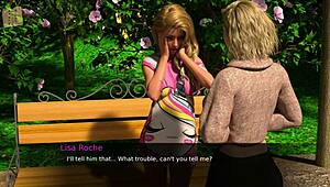 nursing back to pleasure, hazel meets ex in cartoon