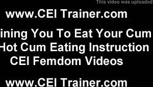 follow my instructions for cei, don’t mess this up ok