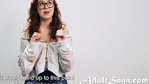 Interview with adorable Leana Lovings on solo teen fingering