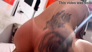 Blonde rides cock raw!