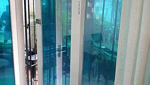 I filmed my cuckold neighbor watching his latina wife get her big ass fucked by huge penises