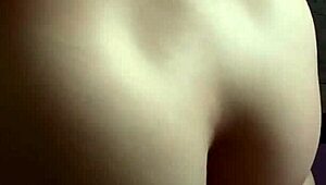 Amateur Asian's First Pussy Stretching with Huge Dildo