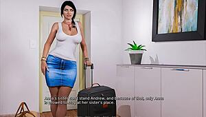 Anna's 3D Hentai Game Starts with Intense Action