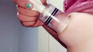 hey, check this chubby sissy shemale with big tits and ass!