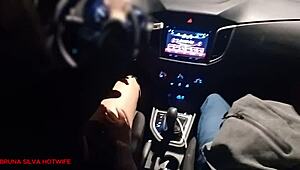 BRUNA SILVA HOTWIFE Enjoys Wet Creampie in Amateur Big Ass Banging.