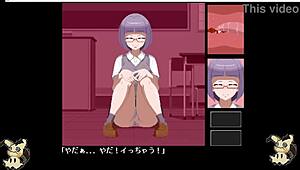 Is This Hentai Game Fucking That Big-Titted Slut In School?