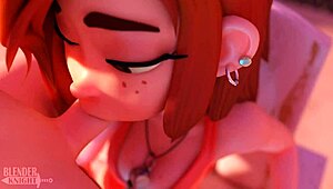 Wendy gets pounded by the pool! 🏊