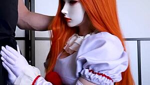 pennywise fucks bella hentaigirl hard and creampies her tight hole