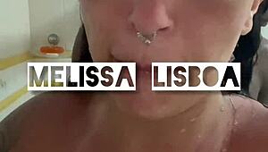 negão roludo fodeu meu cu no banho sem capa e gozou na cara!