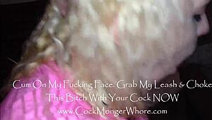 cock sucking pro deepthroats and swallows cum like a whore