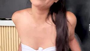 Resentful girlfriend hooks up with the first guy she meets on the street.