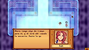 i watch jodi and caroline have group sex in the spa, it's so hot