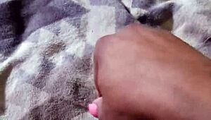 Ebony Milf Squirts Using New Toy With Husband