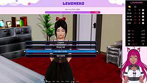 Vtuber LewdNeko plays Harem Hotel Part 19