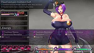 Karryns Prison - My Girlfriend And I Step Into A Night Of Pleasure By Deciding To Get A Real Hot And Busty Hottie To Cum - Hentai Sex Game - Part 8