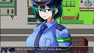 Garoto Mandado Pra Outro Mundo Fode Com Policial - NPC Fucking Girls At Work - Ep1