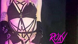 big ass egirl posing in lingerie close up