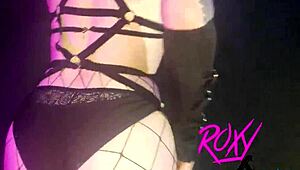 big ass egirl posing in lingerie close up