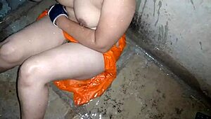 bathroom time got wild, me and her, big ass everywhere, oops!