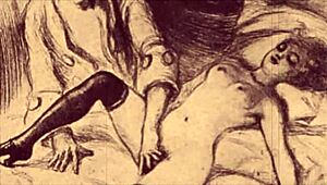 Vintage Erotic Animation Showcasing Classic Cartoon Charm