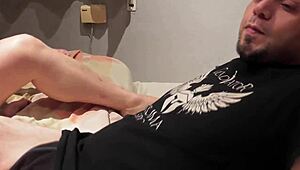 Wife's Foot Orgasm Masturbation Boldly