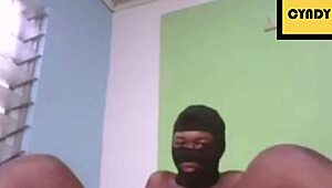 cyndy blackslave chats with master on cam, spanking and squirting