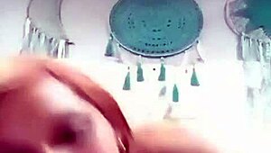 dana barzagli masturbates alone in her latina beauty.