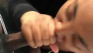 Sucking My Ex’s Dick - Ebony Big Cock Action
