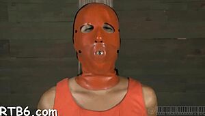 feeling the intense pain and pleasure from whipping in sadomasochism scenes