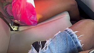 Brazilian brunette fucks hard in lingerie