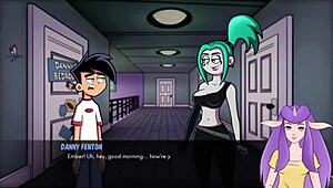 Danny Fucks Ember's Big Tits In Shower