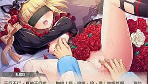 Hey, in this anime, she's fingering herself to orgasm 😍