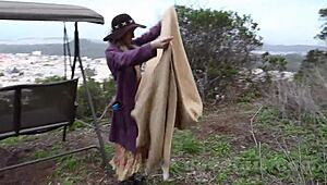 Rosalind, why toy and masturbate nude in San Francisco streets?