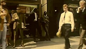 Passionate Vintage Threesome in Swinging Sixties London