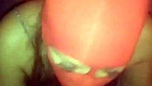 horny orgasm with latina neighbor's ass