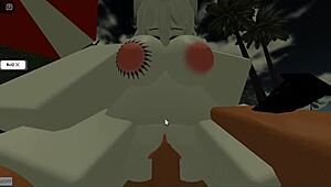 cute milf femdom jumping on dick by reshak3 😏