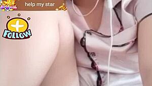 big vietnamese beauty showing off her massive curves