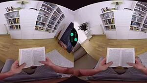 Naughty Book Fantasy Turns Into Wild Brunette POV Action. Dare To Watch This Hardcore Reality?