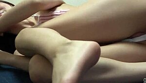 lily hosho introduces her profile with a webcam show