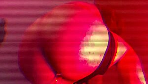 Sexy Maddy Transsexual Penetrates Ass with Dildo Fetish