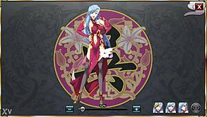 Vzrušující GIF z anime 真恋姫夢想 天下統一伝 s Cheng Pu