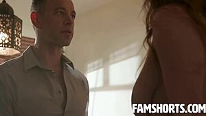 skylar snow is discovering her squirt addiction with brad newman, big tits bouncing in pov